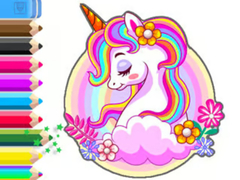 เกม Coloring Book: Unicorn Garden