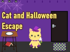 เกม Cat and Halloween Escape
