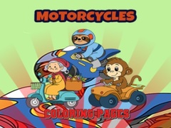 เกม Motorcycle Coloring Pages