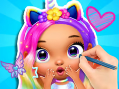 เกม Coloring Book: Fashion Barbie Princess