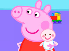 เกม Jigsaw Puzzle: Peppa Pig New Baby