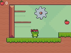 เกม Green Ninja Collects Apples