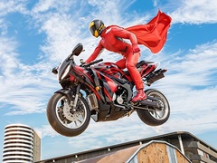 เกม Real Motorbike Super Hero Stunt 3D