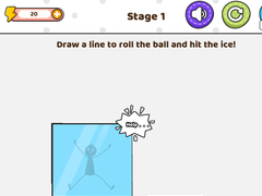 เกม Save The Stick Draw Line