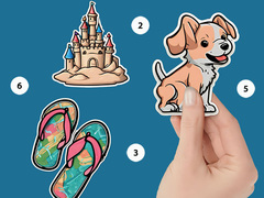 เกม Sticker Book Puzzle Color By Number