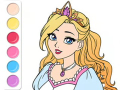 เกม Coloring Book: Princess Prom Dress