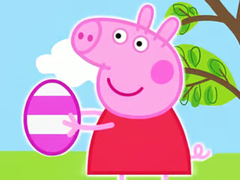 เกม Jigsaw Puzzle: Peppa Pig Easter Eggs