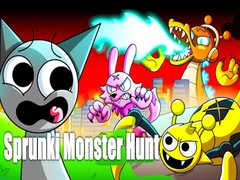 เกม Sprunki Monster Hunt