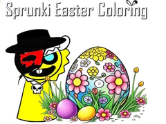เกม Sprunki Easter Coloring