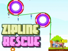 เกม Zipline People Rescue