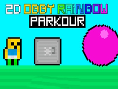 เกม 2D Obby Rainbow Parkour