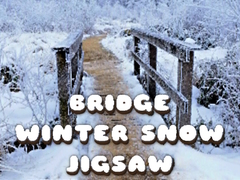 เกม Bridge Winter Snow Jigsaw