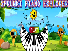 เกม Sprunki Piano Explorer
