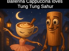 เกม Ballerina Cappuccina loves Tung Tung Sahur