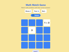 เกม Math Match Game