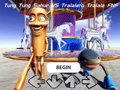 เกม Tung Tung Sahur VS Tralalero Tralala FNF
