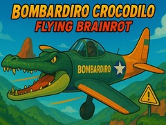 เกม Bombardiro Crocodilo Flying Brainrot
