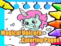 เกม Magical Unicorn Coloring Pages