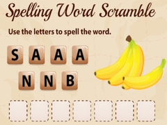 เกม Spelling Word Scramble