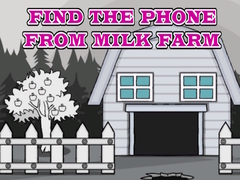 เกม Find The Phone From Milk Farm