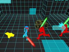 เกม Stickman Neon Sword Fighting