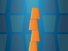 เกม Cups Tower Builder