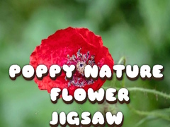 เกม Poppy Nature Flower Jigsaw
