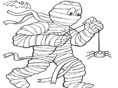 เกม Mummy Coloring Book