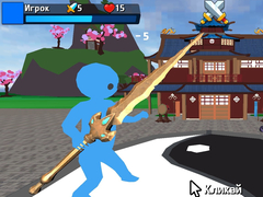 เกม Obby Stickman  On Swords