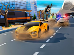 เกม Police Car Chase ZigZag Escape 3D