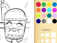 เกม Boba Tea Coloring Book for Kids