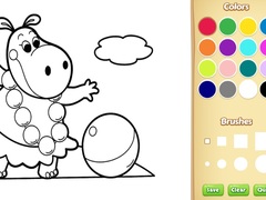 เกม Baby Farm Animals Coloring Book for Kids