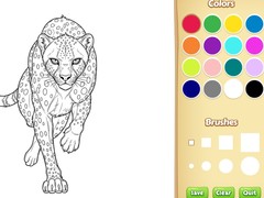 เกม Wild Animals Coloring Book