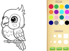 เกม Kawaii Animal Coloring Book