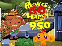 เกม Monkey Go Happy 950