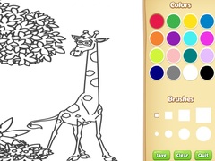 เกม Jungle Animals Coloring Book for Kids