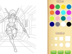 เกม Wicked Coloring Book for Kids