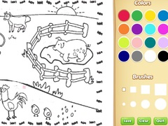 เกม Farming Coloring Book For Kids