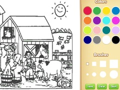 เกม Farm Coloring Book For Kids