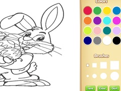 เกม Easter Bunny Coloring Book for Kids