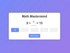 เกม Math Mastermind