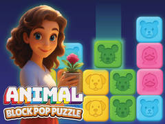 เกม Animal Block Pop Puzzle