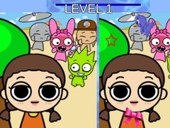 เกม Sprunki and Squid Game Difference