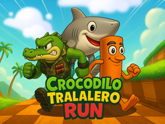 เกม Crocodilo Tralalero Run