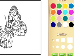 เกม Butterflies Coloring Book for Kids