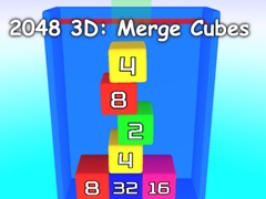 เกม 2048 3D: Merge Cubes