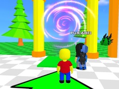 เกม Roblox: The Floor is LAVA Challenge