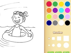 เกม Summer Coloring Book For Kids