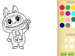 เกม Labubu Doll Coloring Book for Kids