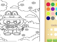 เกม Cute Labubu Coloring Book for Kids
